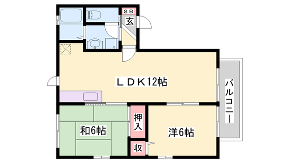 プティ・パレの物件間取画像